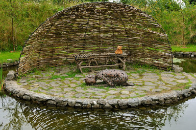 In the Samhain Garden, Brigit's Garden