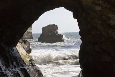 Shark's tooth Beach tunnel