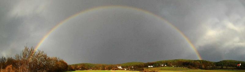 Regenbogen in Ofenbach, Lanzenkirchen