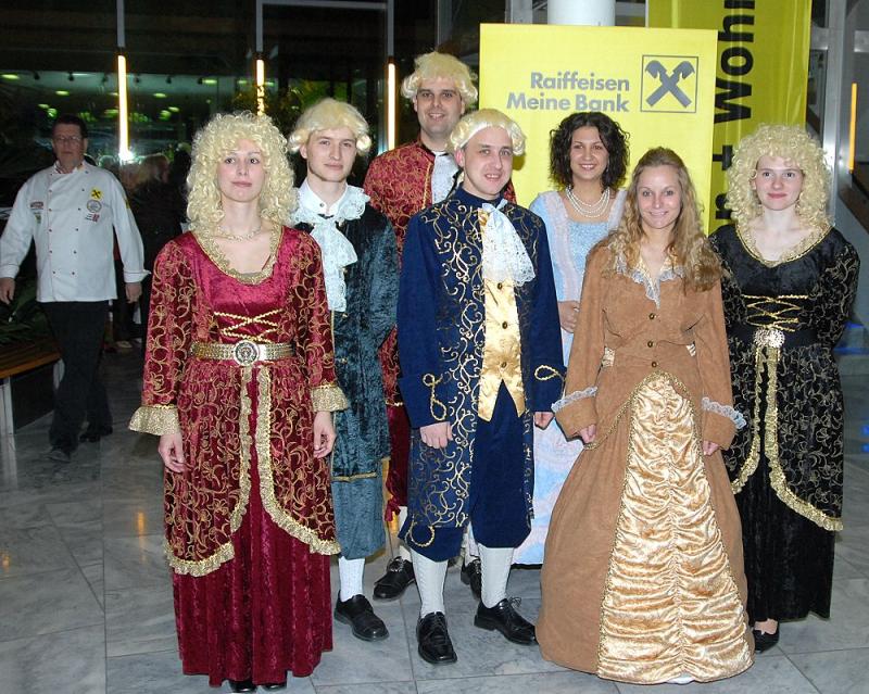 Viele Raiffeisen-Mozarts