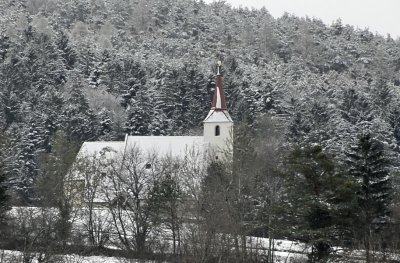 Schnee am Ostermontag