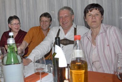 Die vier Repka-Kinder: Franzi, Hans, Toni, Ingrid