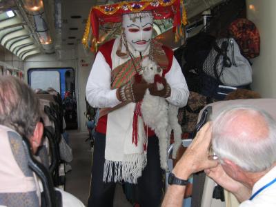 Onboard cultural show