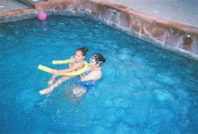 Zoya Getting Swimming Lessons (August 2005)
