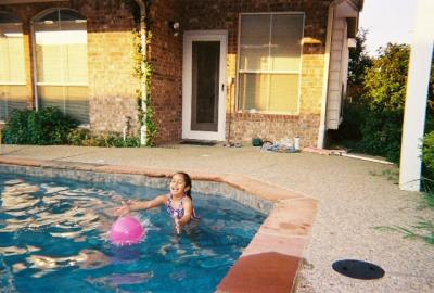 Zoya Playing with the Ball (August 2005)