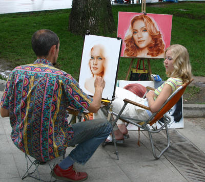 Painter - Yalta, Ukraine