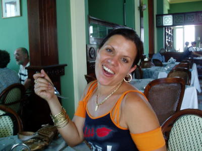 My Wife ,Leydita @ Yacht Club, Cienfuegos
