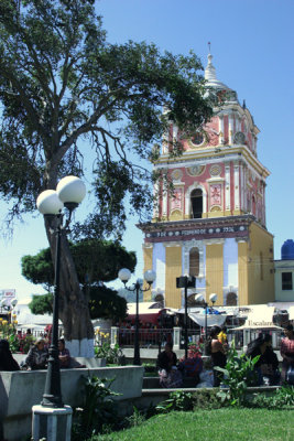 Vista Parcial del Parque Central de la Cabecera