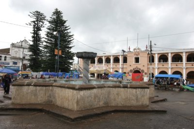 Fuente en la Plaza Central