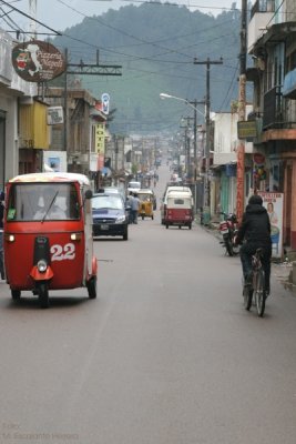 Una de las Calles Principales de la Ciudad
