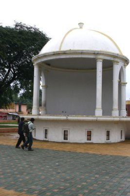 Quiosco en el Parque Central