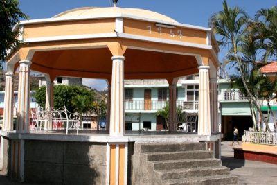 Quiosco en el Parque Central