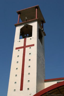 Detalle de la Torre del Campanario de la Iglesia