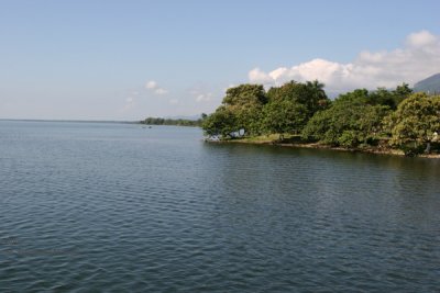 Vista Parcial del Lago de Izabal
