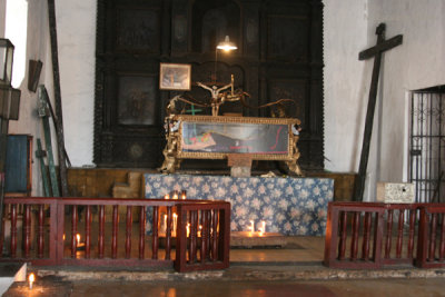 Interior de la Iglesia El Calvario