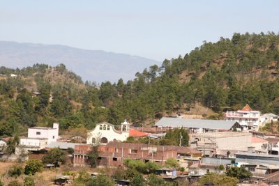 Vista Panoramamica del Centro del Poblado