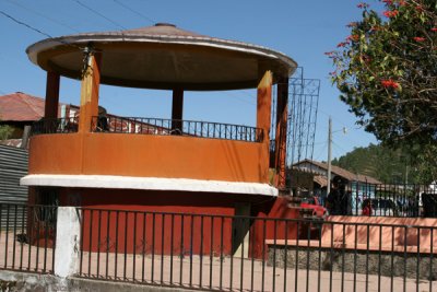 Quiosco en el Parque Central