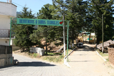 Ruta a los Baos Termales del Lugar