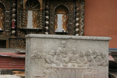Altar en Piedra de la Iglesia Catolica