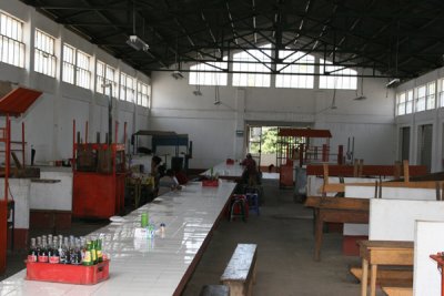 Interior del Mercado Muncipal (areas de comedores)