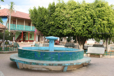 Fuente en el Parque Central