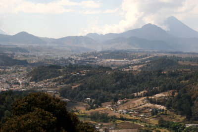 Vista de San Cristobal Totonicapan Desde esta Cabecera