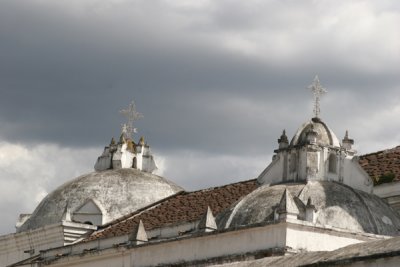 Detalle de las Cupulas de la Iglesia
