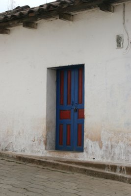 Puerta de una de las Casas de la Zona Urbana