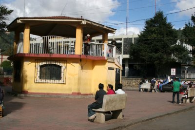 Quiosco en el Parque Central