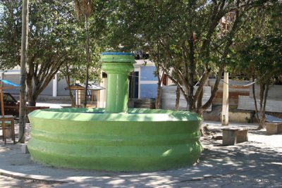 Fuente en el Parque Central