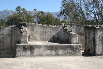 Detalle de la Parte Alta del Templo Norte