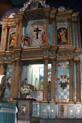 Detalle de la Riqueza del Altar Mayor de la Iglesia
