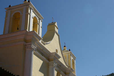 Detalle de la Fachada de la Iglesia Catolica