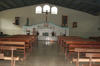 Interior de la Iglesia de San Fernando Chahal