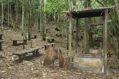 Facilidades Para Cocinar y Comer Dentro del Parque