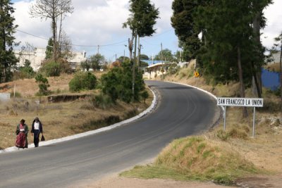 Ruta de Ingreso a la Zona Urbana de la Cabecera