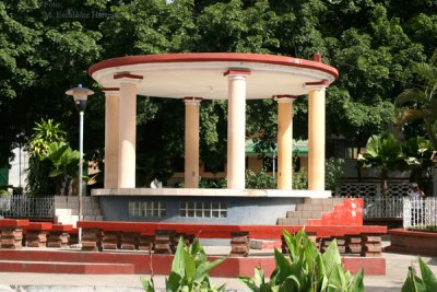 Quiosco en el Parque Central