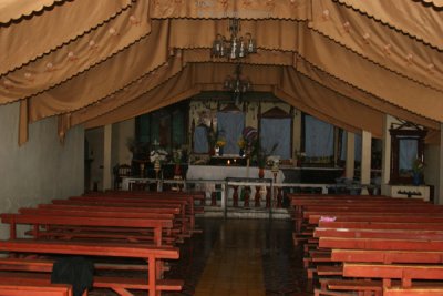 Interior de la Iglesia Catolica