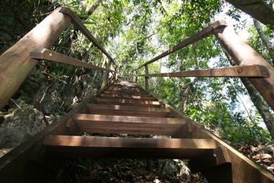 Alguna de las Escaleras al Mirador