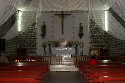 Interior de la Iglesia Catolica