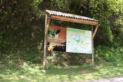 Anuncio de los Parques Naturales de la Region (Parque Iq'utiu)