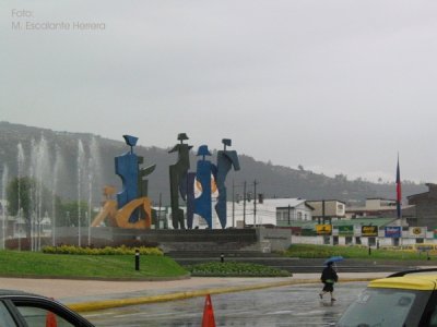 Exterior del Aeropuerto en Quito