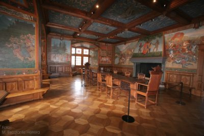 Salon Principal del Castillo de Gruyeres