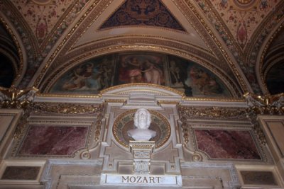 Homenaje a la Opera Don Geovani de Mozart en el Interior de la Opera