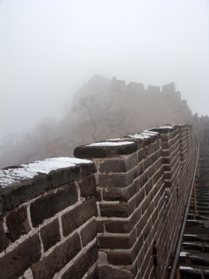 Great Wall and Snow