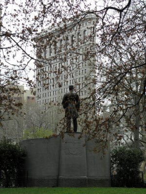 Flatiron building view from Madison Park
