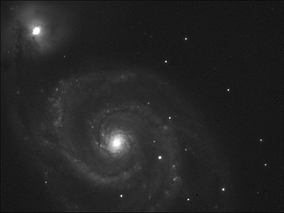 my First Galaxy Image - M51