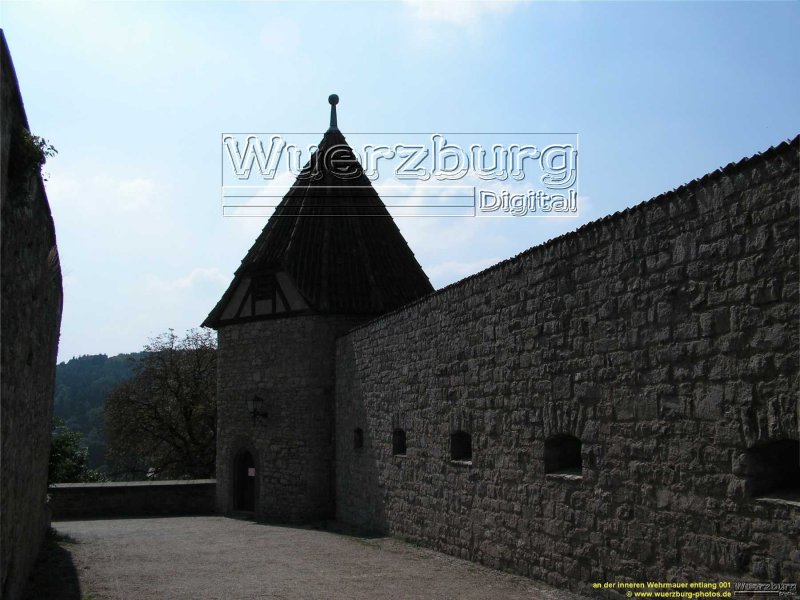 Fortress Marienberg in Wrzburg (Wuerzburg), Bavaria, Germany,