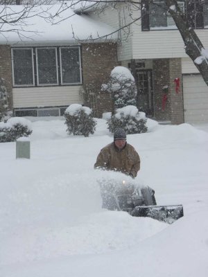 STILL SNOWING