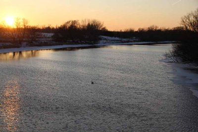 THE SETTING SUN